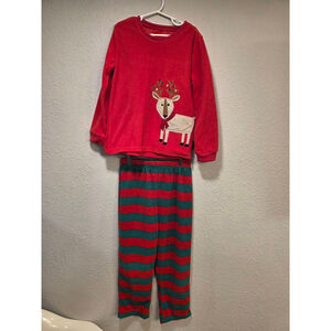 Kids Carter's Christmas Reindeer Pajamas Size 8